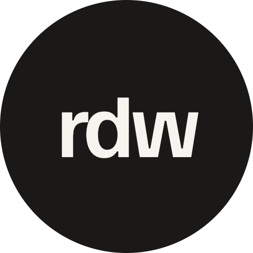rdw, Ryan de Weijer's maker's mark